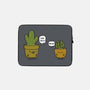 Succ and Prick-none zippered laptop sleeve-Farty Plants