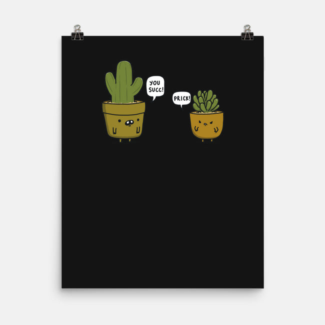 Succ and Prick-none matte poster-Farty Plants