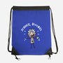 Science Bleep-none drawstring bag-Wenceslao A Romero