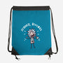 Science Bleep-none drawstring bag-Wenceslao A Romero