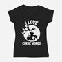 I Love Curse Words-womens v-neck tee-benyamine12
