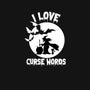 I Love Curse Words-womens off shoulder tee-benyamine12