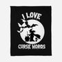 I Love Curse Words-none fleece blanket-benyamine12