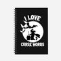 I Love Curse Words-none dot grid notebook-benyamine12