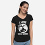 I Love Curse Words-womens v-neck tee-benyamine12