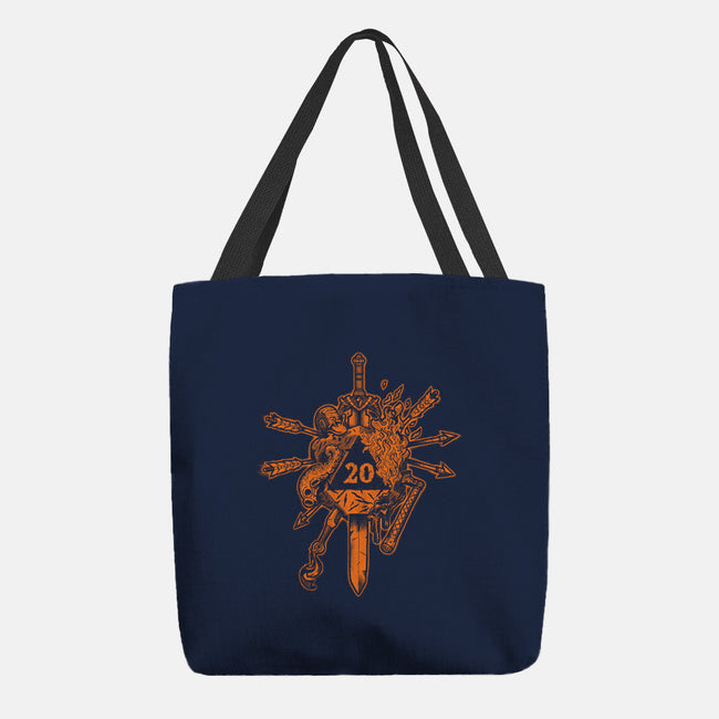 Orange Roll-none basic tote-DCLawrence