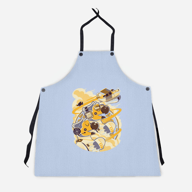 What Would Dodo Do-unisex kitchen apron-Jaimonster