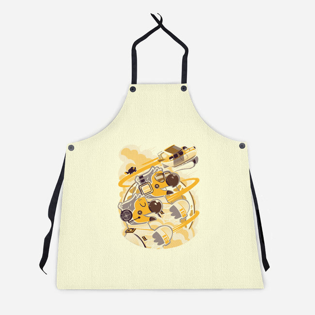 What Would Dodo Do-unisex kitchen apron-Jaimonster