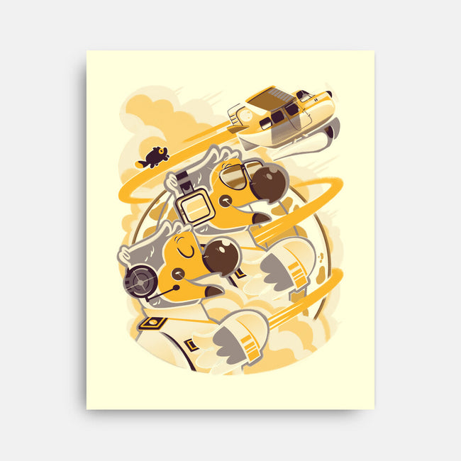 What Would Dodo Do-none stretched canvas-Jaimonster