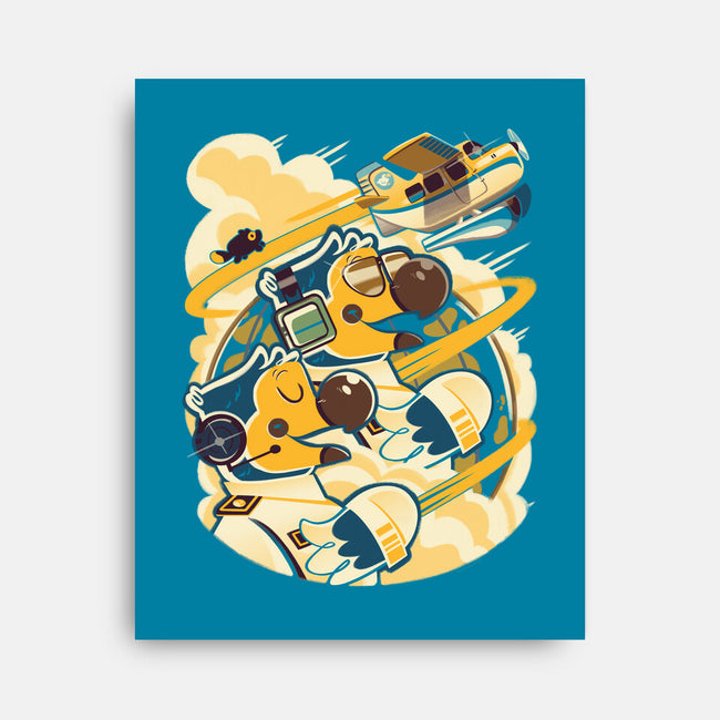 What Would Dodo Do-none stretched canvas-Jaimonster