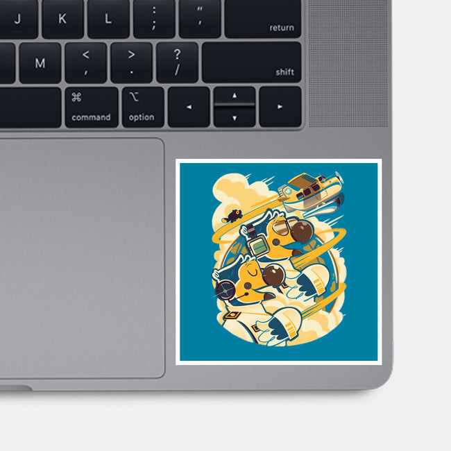 What Would Dodo Do-none glossy sticker-Jaimonster