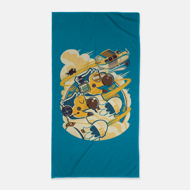 What Would Dodo Do-none beach towel-Jaimonster
