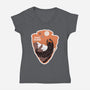 Visit Dune-womens v-neck tee-palmstreet