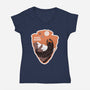 Visit Dune-womens v-neck tee-palmstreet