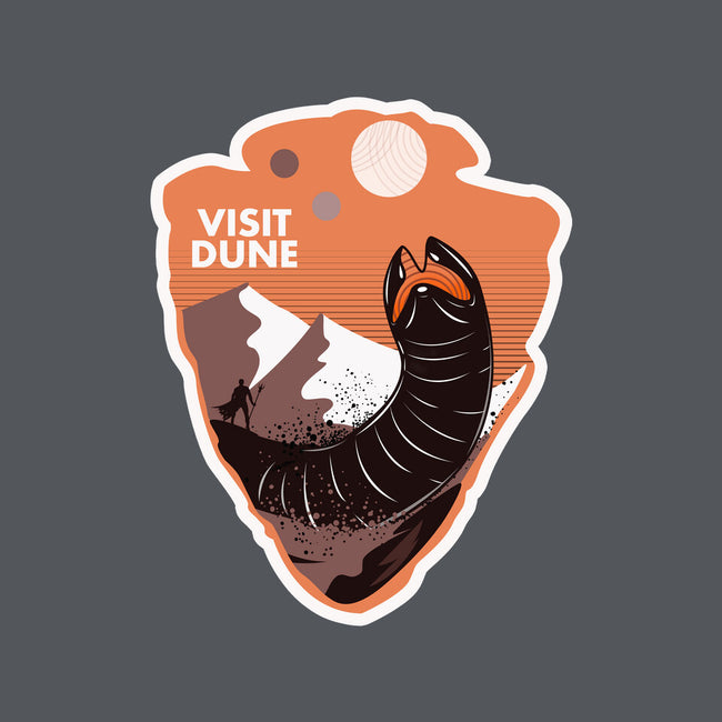 Visit Dune-none stretched canvas-palmstreet