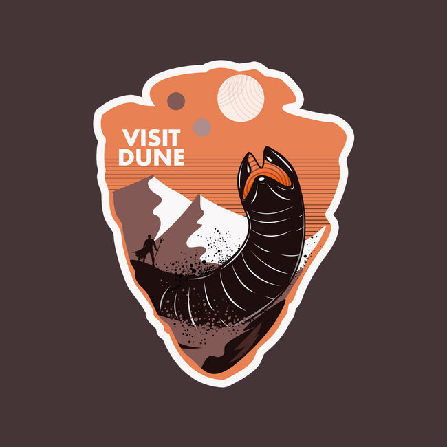 Visit Dune-none removable cover throw pillow-palmstreet