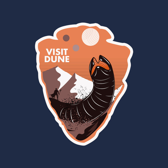 Visit Dune-none zippered laptop sleeve-palmstreet