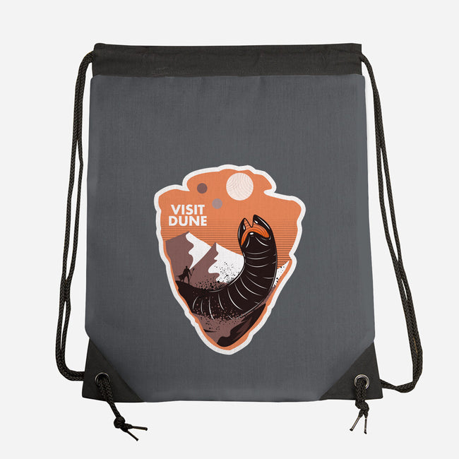 Visit Dune-none drawstring bag-palmstreet