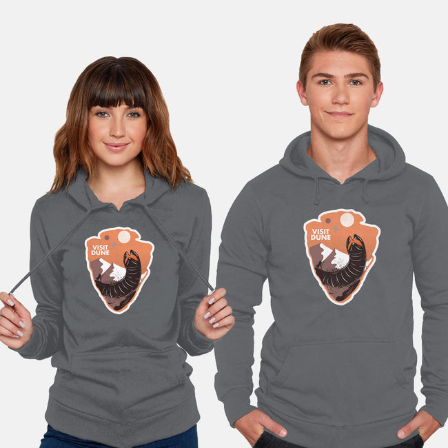 Visit Dune-unisex pullover sweatshirt-palmstreet