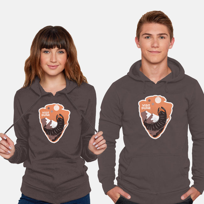 Visit Dune-unisex pullover sweatshirt-palmstreet
