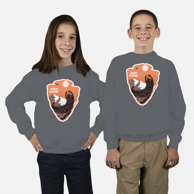 Visit Dune-youth crew neck sweatshirt-palmstreet