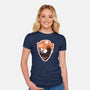 Visit Dune-womens fitted tee-palmstreet