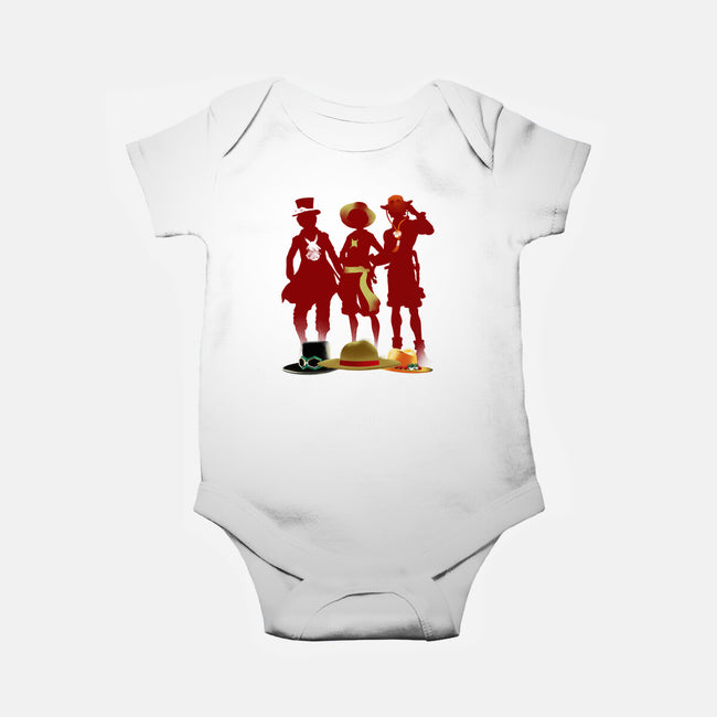 We Are Brothers-baby basic onesie-RamenBoy