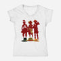 We Are Brothers-womens v-neck tee-RamenBoy