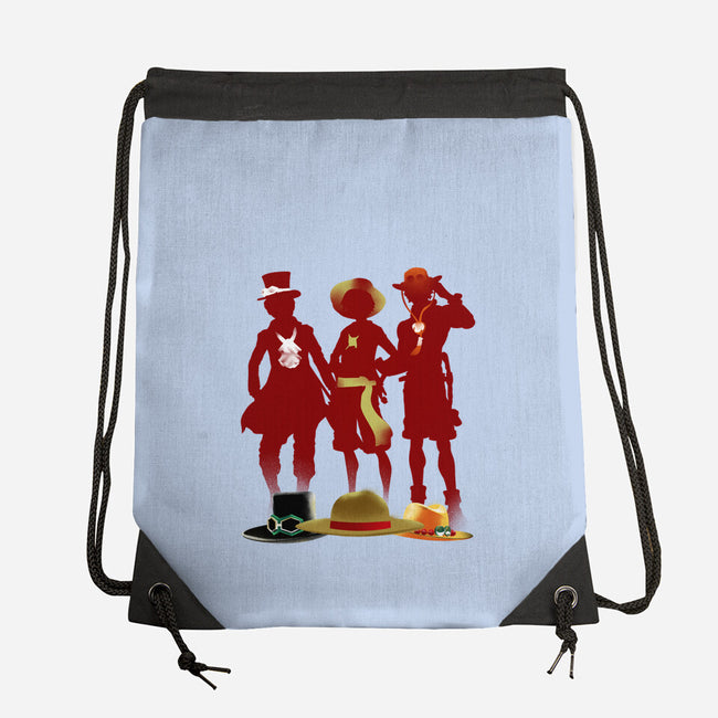 We Are Brothers-none drawstring bag-RamenBoy