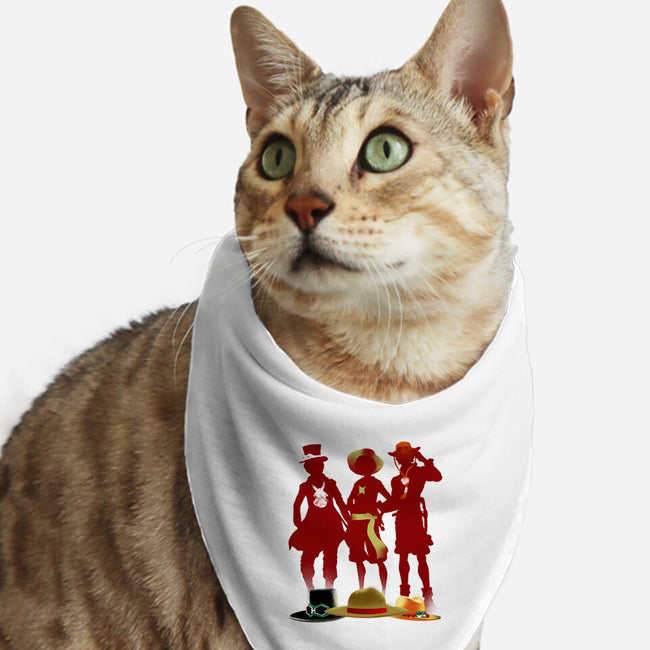 We Are Brothers-cat bandana pet collar-RamenBoy