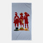 We Are Brothers-none beach towel-RamenBoy