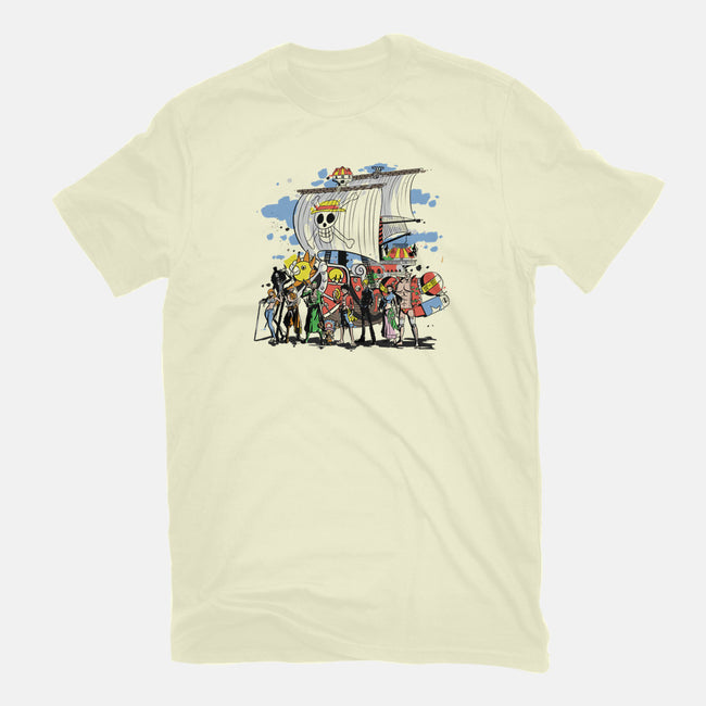 Straw Crew-womens fitted tee-fanfabio