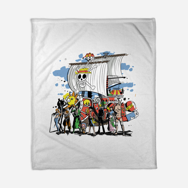 Straw Crew-none fleece blanket-fanfabio