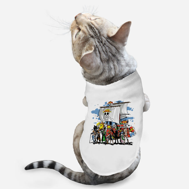 Straw Crew-cat basic pet tank-fanfabio