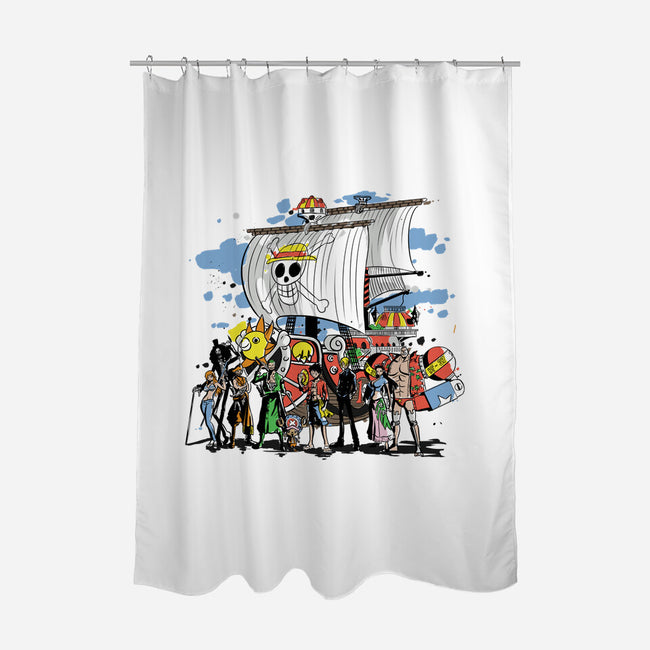 Straw Crew-none polyester shower curtain-fanfabio