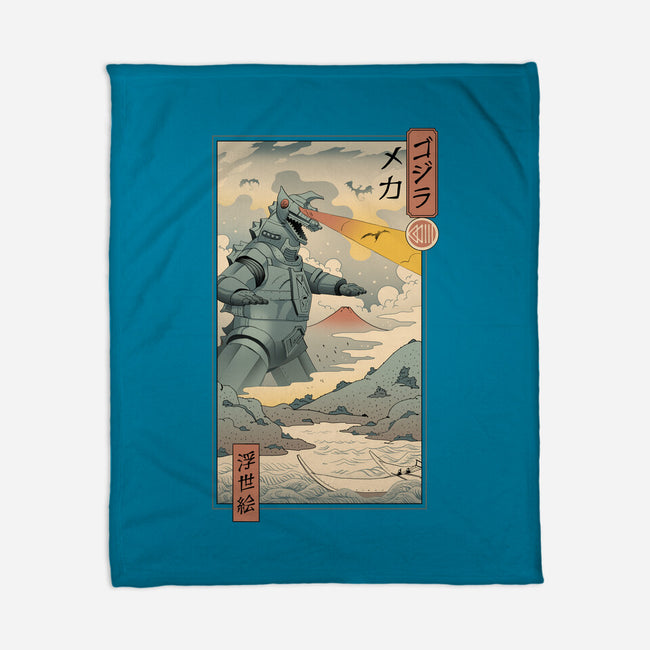 Mechazilla-none fleece blanket-vp021