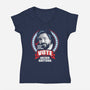 Vote Jackie-womens v-neck tee-jrberger