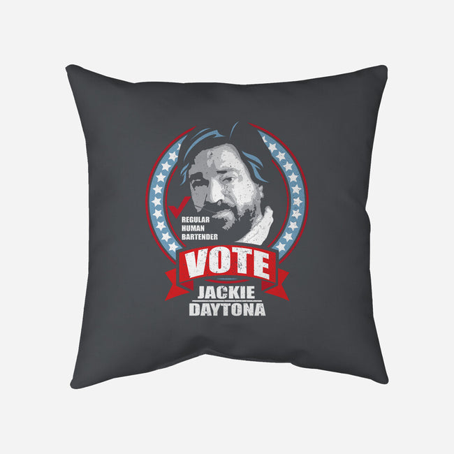 Vote Jackie-none removable cover w insert throw pillow-jrberger