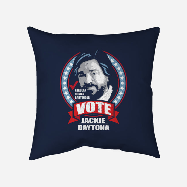 Vote Jackie-none removable cover w insert throw pillow-jrberger