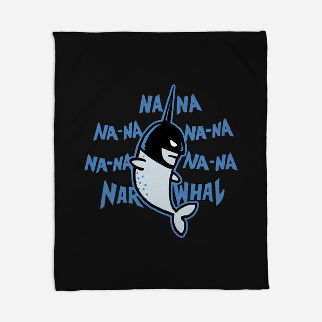 Na Narwhal-none fleece blanket-Wenceslao A Romero