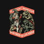 Wizards vs Lizards-none removable cover w insert throw pillow-glitchygorilla