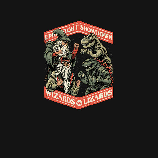 Wizards vs Lizards-youth crew neck sweatshirt-glitchygorilla