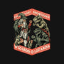 Wizards vs Lizards-womens v-neck tee-glitchygorilla
