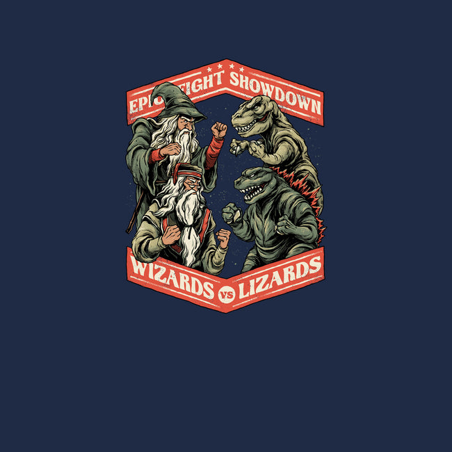 Wizards vs Lizards-youth crew neck sweatshirt-glitchygorilla