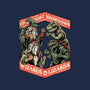 Wizards vs Lizards-womens v-neck tee-glitchygorilla