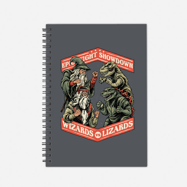 Wizards vs Lizards-none dot grid notebook-glitchygorilla