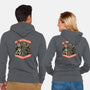 Wizards vs Lizards-unisex zip-up sweatshirt-glitchygorilla