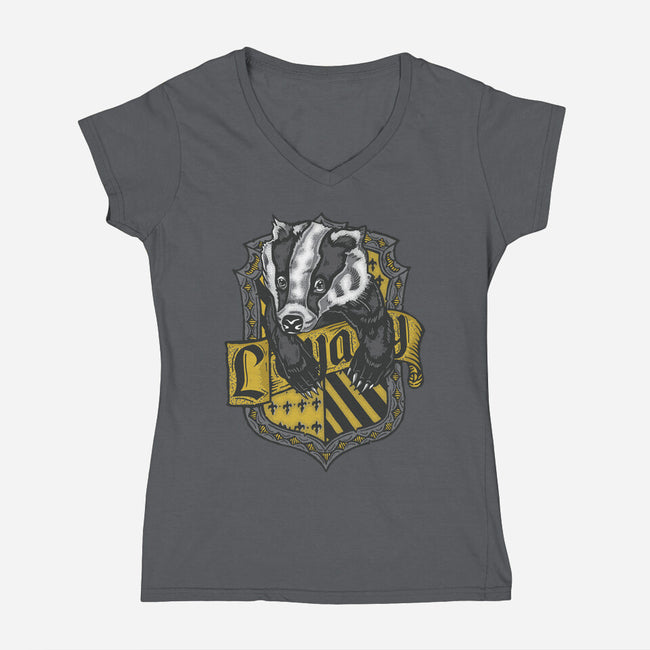 House of Loyalty-womens v-neck tee-turborat14