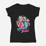 Drink Bros-womens v-neck tee-yumie