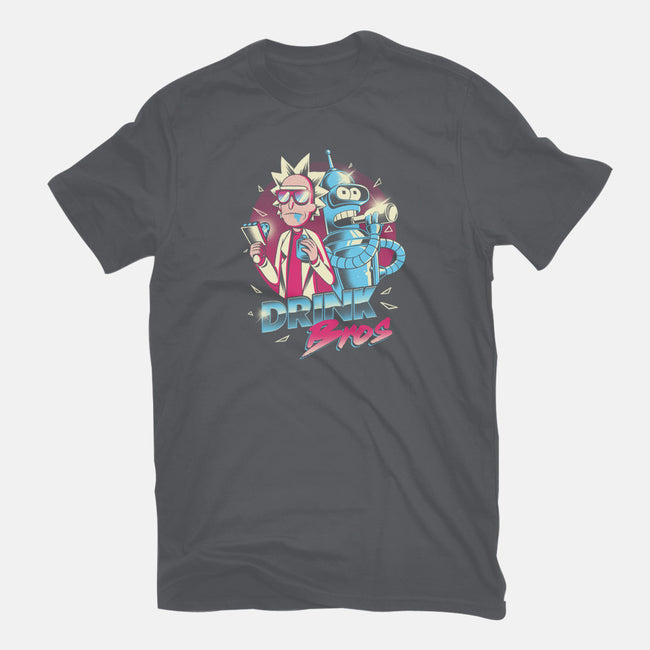 Drink Bros-womens fitted tee-yumie